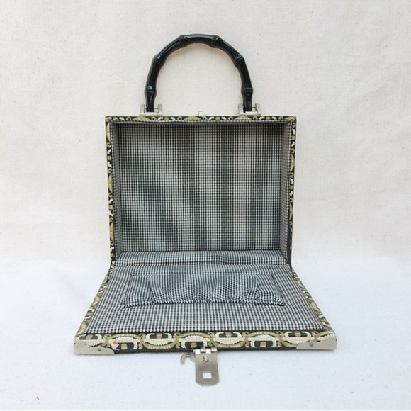 Vermouth Bianco Art Deco Cigar Box Purse - Picture 8 of 16